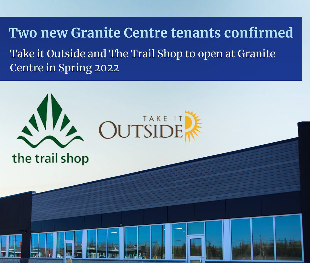 Take It Outside & The Trail Shop COMING SPRING 2022!