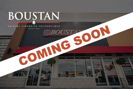 Restaurant Boustan – Coming Soon