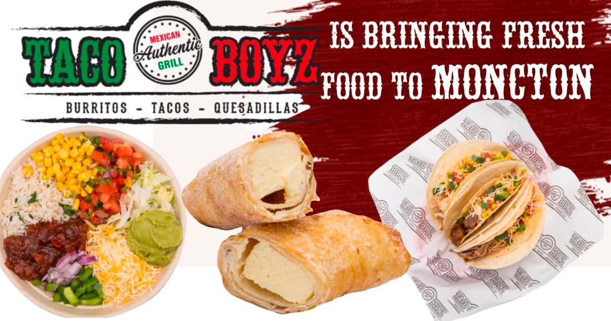 Quality Mexican fast-food restaurant Taco Boyz is coming to Granite Centre in Fall 2022!